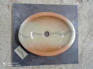 lavabo ovale fabrication artisanale